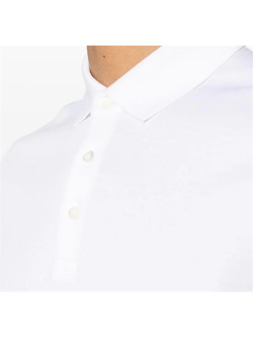 KNITTED POLO SHIRT HERNO | JPL00125U.520591000 Bianco